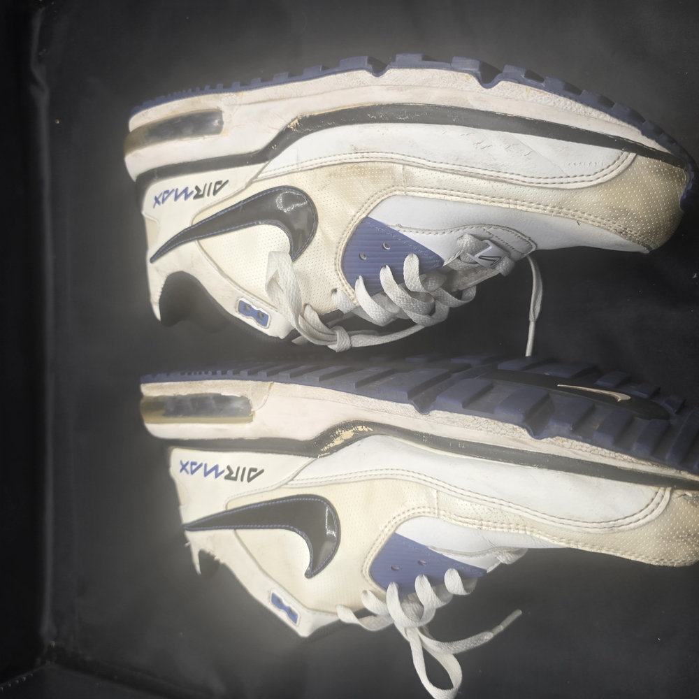 Nike Air Max Sneakers in White and Blue